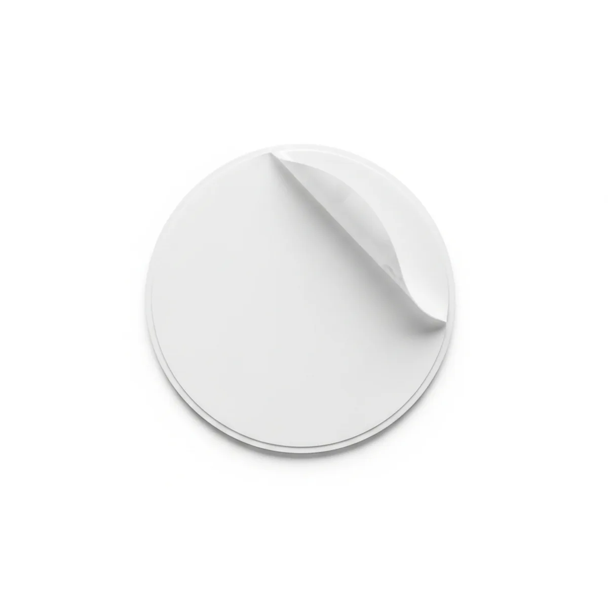 Adhesive disc tags